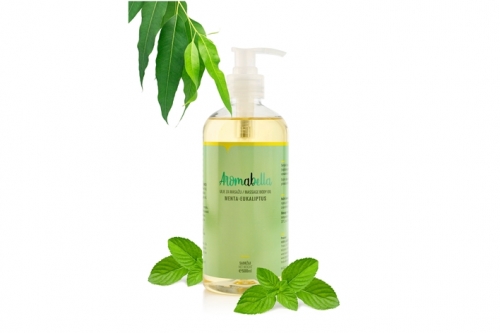 Aromabella oil - mint, eucalyptus, 500 ml - AROMABELLA MASSAGE OILSAromabella massage oils 500 ml