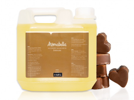 Ulje za masažu čokolada 3000 mL - AROMABELLA ULJA Aromabella ulja za masažu i njegu tijela 3000 mLAROMABELLA MASSAGE OILSAromabella massage oils 3000 ml cijena, prodaja, Hrvatska
