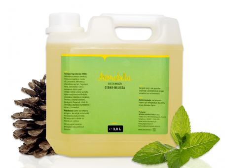 Ulje za masažu cedar & melissa 3000 mL - AROMABELLA ULJA Aromabella ulja za masažu i njegu tijela 3000 mLAROMABELLA MASSAGE OILSAromabella massage oils 3000 ml cijena, prodaja, Hrvatska