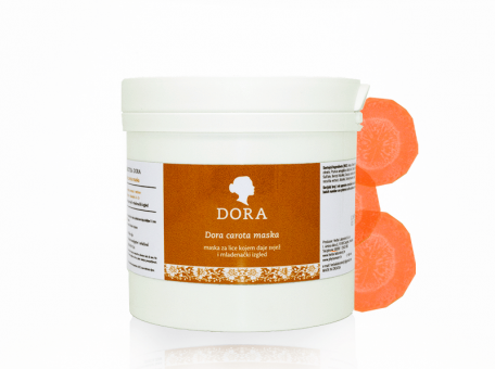 Dora carota maska 500 ml - PREPARATI ZA KOZMETIČKE TRETMANEDora kozmetikaPRODUCTS FOR BEAUTY TREATMENTS cijena, prodaja, Hrvatska