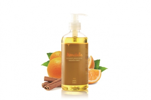 Aromabella oil - orange/cinnemon, 500 ml - AROMABELLA MASSAGE OILSAromabella massage oils 500 ml