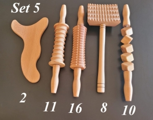 Profesionalni set br. 5 - MADEROTERAPIJAValjci (oklagije) za maderoterapiju tijelaMADEROTHERAPYMaderotherapy rollers for body cijena, prodaja, Hrvatska