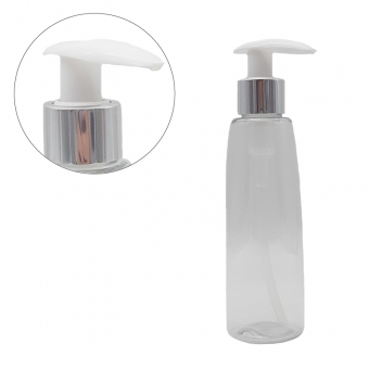 BOCA PET 150ml s dispenzerom - srebrni rub - AMBALAŽA ZA KOZMETIKU cijena, prodaja, Hrvatska BOCA PET 150ml s dispenzerom - srebrni rub - AMBALAŽA ZA KOZMETIKU cijena, prodaja, Hrvatska