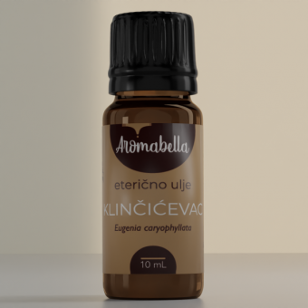 Klinčić eterično ulje 10mL - AROMABELLA ULJA Eterična uljaAROMABELLA MASSAGE OILSEssential oils cijena, prodaja, Hrvatska Klinčić eterično ulje 10mL - AROMABELLA ULJA Eterična uljaAROMABELLA MASSAGE OILSEssential oils cijena, prodaja, Hrvatska