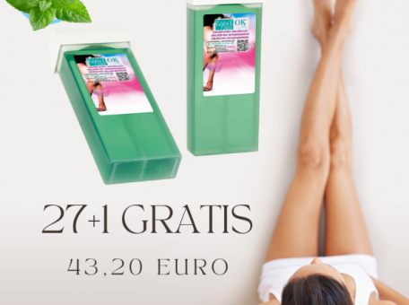 Patrona voska za depilaciju MENTA 27+1 gratis - DEPILACIJAPromo paketiDEPILATORY (HAIR REMOVAL) PRODUCTSSpecial offers cijena, prodaja, Hrvatska