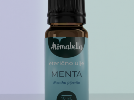 Menta eterično ulje 10mL - AROMABELLA ULJA Eterična uljaAROMABELLA MASSAGE OILSEssential oils cijena, prodaja, Hrvatska