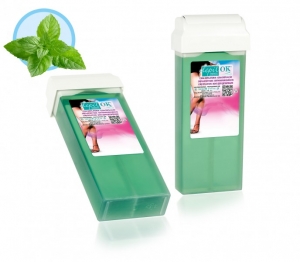 Patrona voska za depilaciju MENTA 100mL - DEPILACIJAVoskovi u patronamaDEPILATORY (HAIR REMOVAL) PRODUCTSLiposoluble waxes in roll-on cartridges cijena, prodaja, Hrvatska
