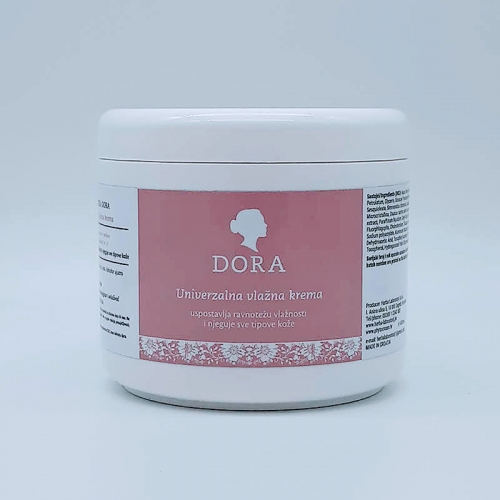 Dora moisturizing cream, 500 g - Dora cosmetics - for wellness and beauty salons
