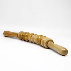 Valjak zaobljen s 5 dvostrukih prstenova (rolera) - MADEROTERAPIJAValjci (oklagije) za maderoterapiju tijelaMADEROTHERAPYMaderotherapy rollers for body cijena, prodaja, Hrvatska