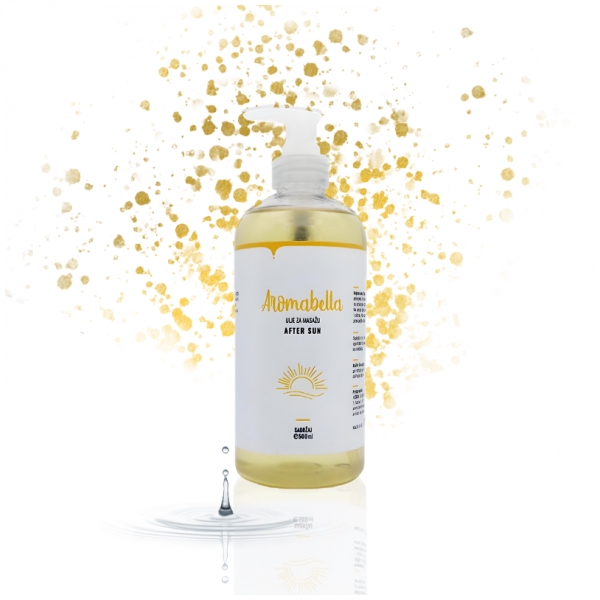 Aromabella oil - aftersun, 500 ml - AROMABELLA MASSAGE OILS, Aromabella massage oils 500 ml,  price, sale, Croatia