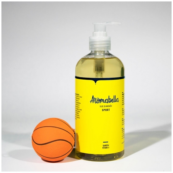 Aromabella Sport ulje za masažu 500mL - AROMABELLA ULJA , Aromabella ulja za masažu i njegu tijela 500 mL, SPECIJALNE PONUDE,  cijena, prodaja, Hrvatska