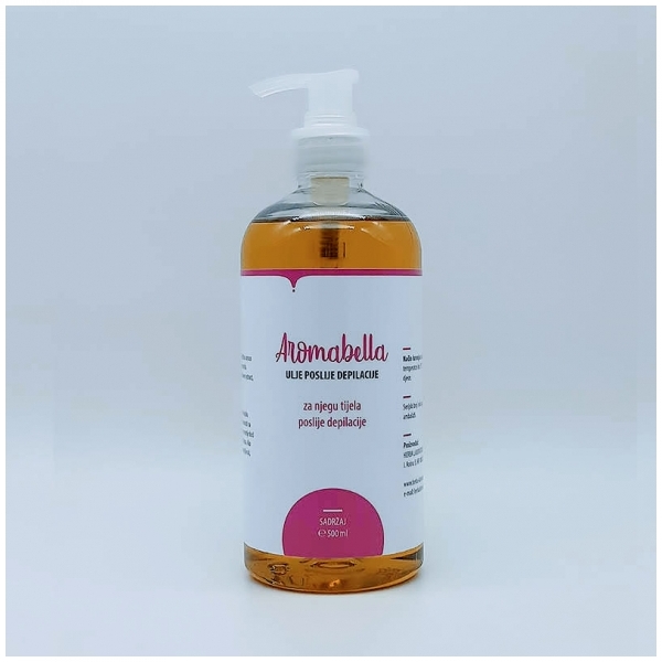 Aromabella ulje poslije depilacije 500 mL - BLACK FRIDAY AKCIJE, AROMABELLA ULJA , Aromabella ulja za masažu i njegu tijela 500 mL, DEPILACIJA, Preparati za prije i poslije depilacije,  cijena, prodaja, Hrvatska