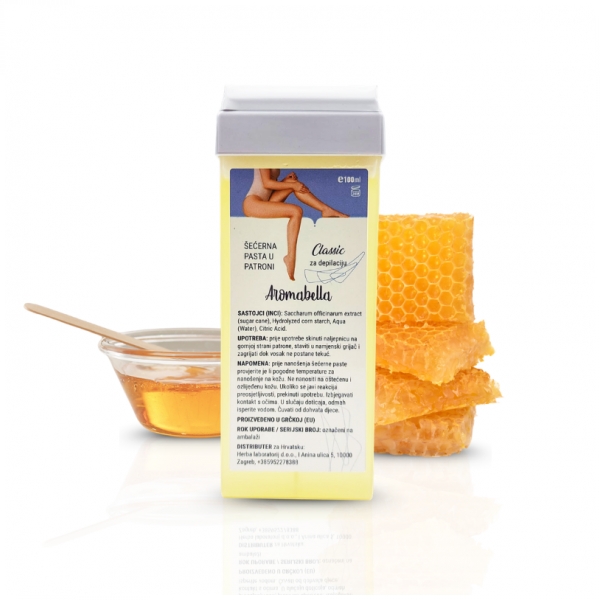 Aromabella šećerna pasta u patroni 100 ml - DEPILACIJA, Šećerne paste,  cijena, prodaja, Hrvatska