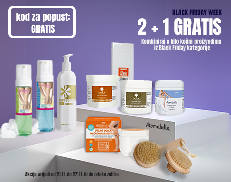 2 +1 gratis Black Friday akcija