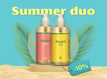 Summer duo paket - LJETNA PONUDAAROMABELLA ULJA Aromabella ulja za masažu i njegu tijela 500 mL cijena, prodaja, Hrvatska