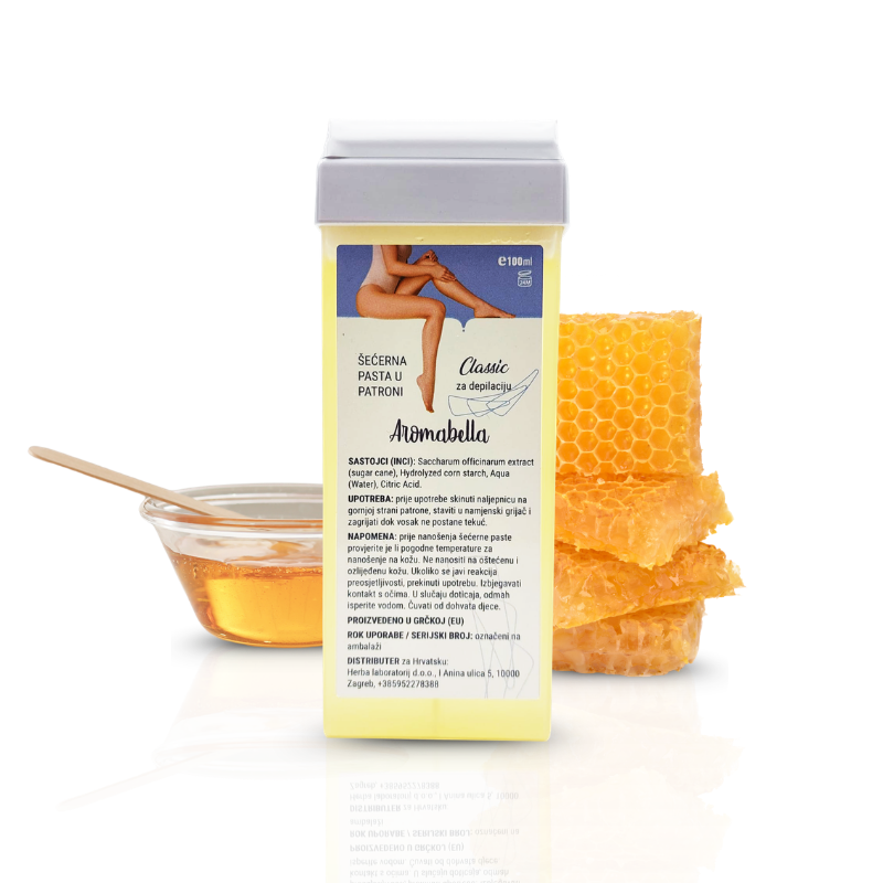 Aromabella šećerna pasta u patroni 100 ml - DEPILATORY (HAIR REMOVAL) PRODUCTS, Sugar pastes,  price, sale, Croatia
