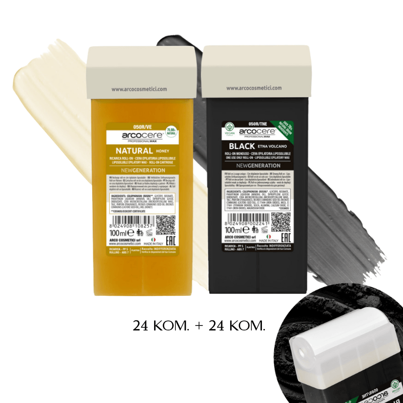 Best seller paket Natural & Black Etna - PONUDE, DEPILACIJA, Voskovi u patronama, Promo paketi,  cijena, prodaja, Hrvatska
